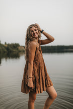 Load image into Gallery viewer, Full of Life Mini Dress - Mocha
