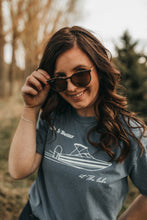 Load image into Gallery viewer, Life is Better at the Lake T-Shirt - Vintage Blue
