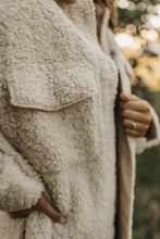 Load image into Gallery viewer, Take Me On the Town Sherpa Jacket - Cream
