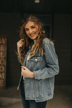 Load image into Gallery viewer, Don&#39;t Forget Me Denim Jacket
