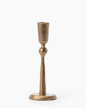 Load image into Gallery viewer, Antique Brass Taper Candle Holder
