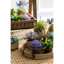 Load image into Gallery viewer, Wood Trays with Metal Handles

